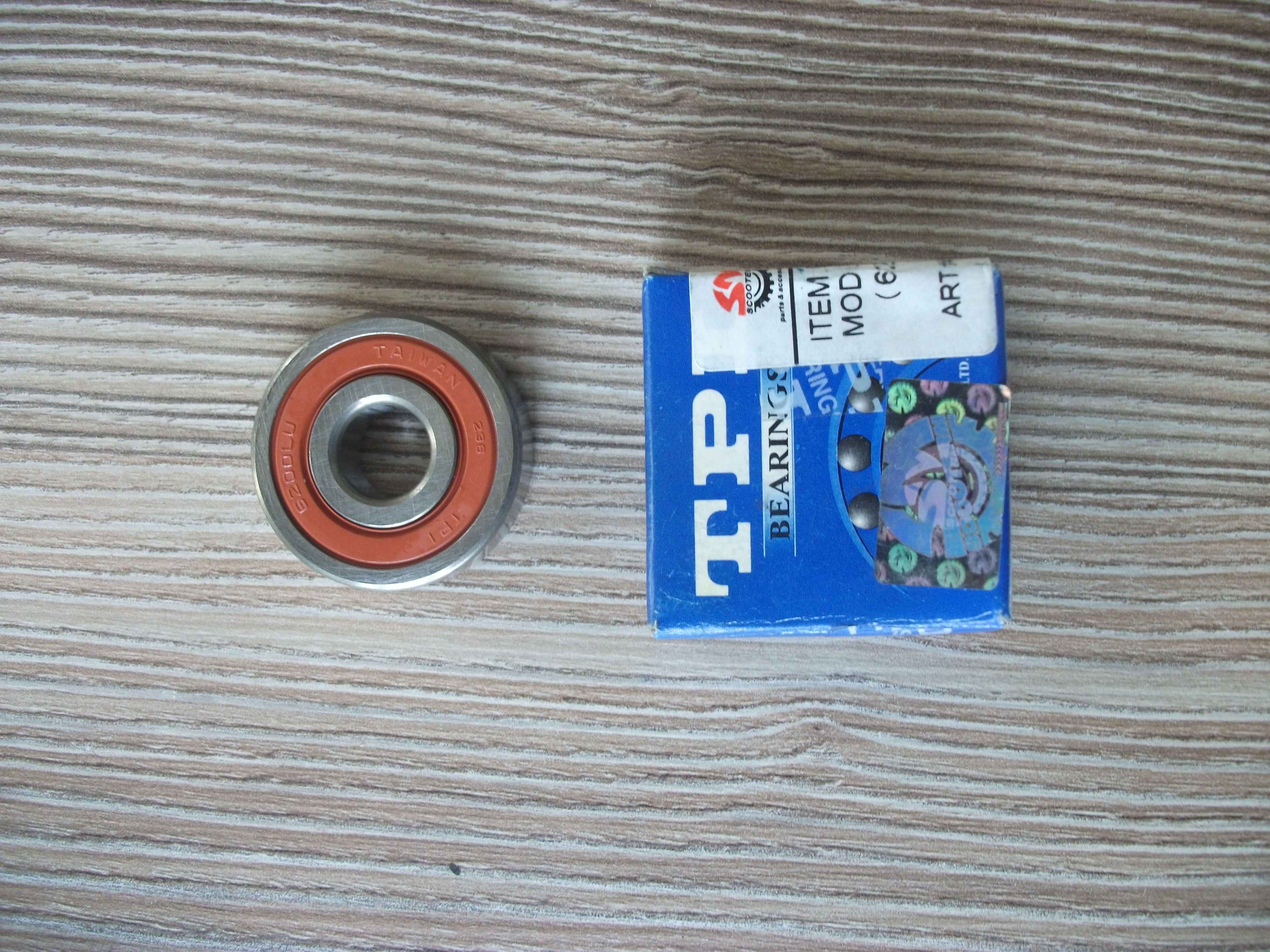 Подшипник переднего колеса  6200(U)  (D-30  d-10   b-9)   HONDA   TPI    TW