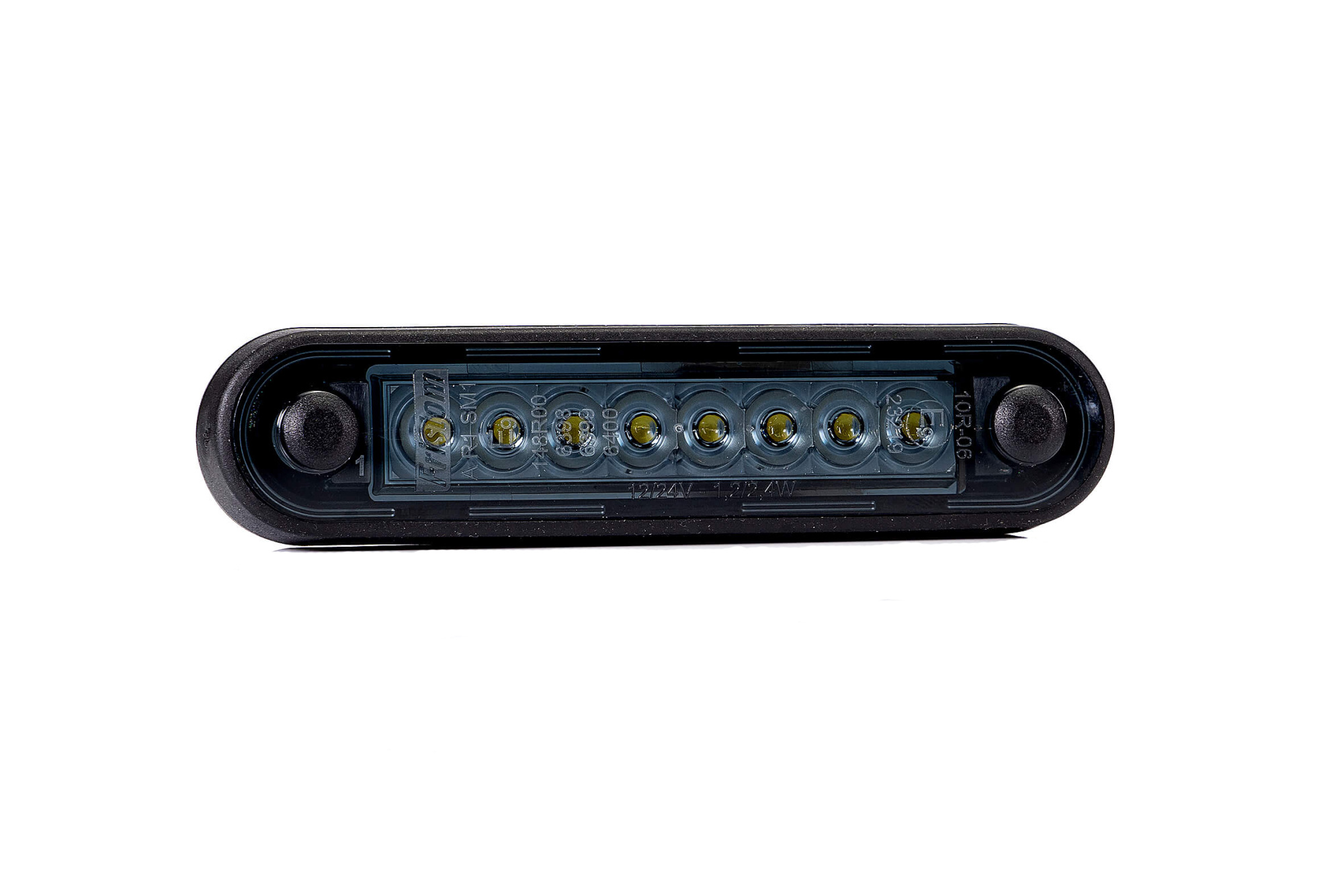 Фонарь   Габаритный  контурный   диодный   БЕЛЫЙ   FRISTOM  12-30v   FT-073 B LED  (120*27*16) 