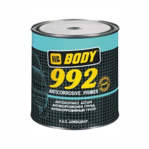 Грунтовка   BODY 992  коричневый  (1л)