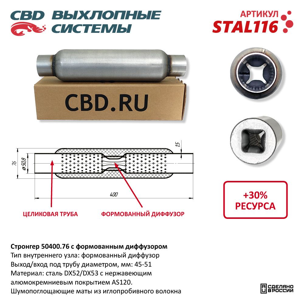 Заменитель  Катализатора  50-400   СТРОНГЕР    CBD