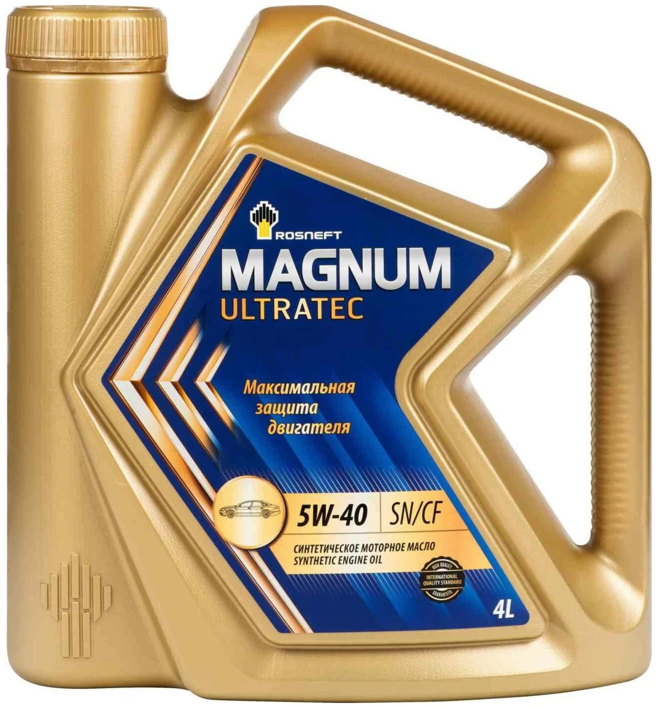 Масло моторное   ROSNEFT  Magnum  ULTRATEC  SAE 5W-40 синт 4 л   