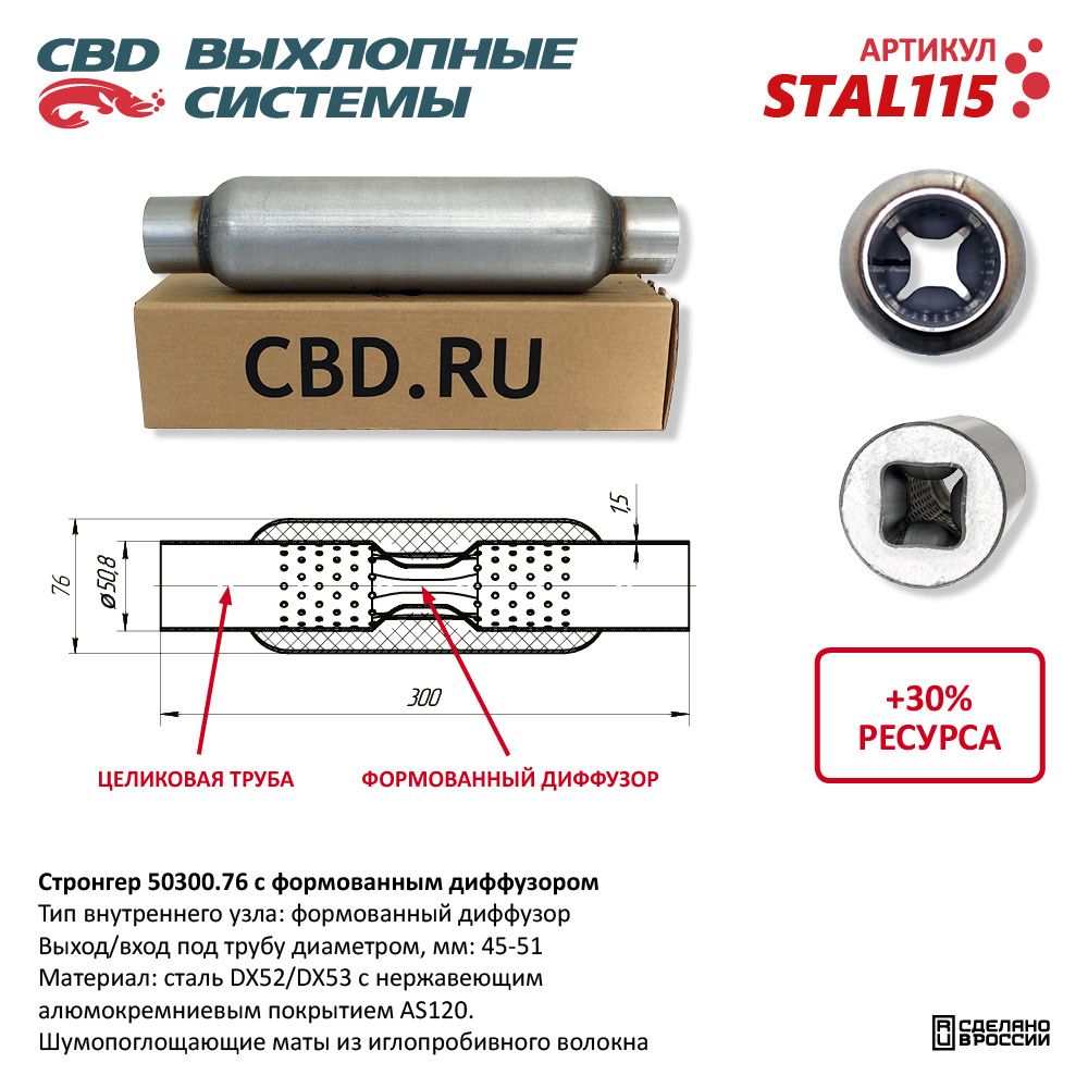 Заменитель  Катализатора  50-300   СТРОНГЕР    CBD