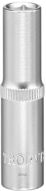 Головка 6 мм     1/4"  глубокая   THORVIK