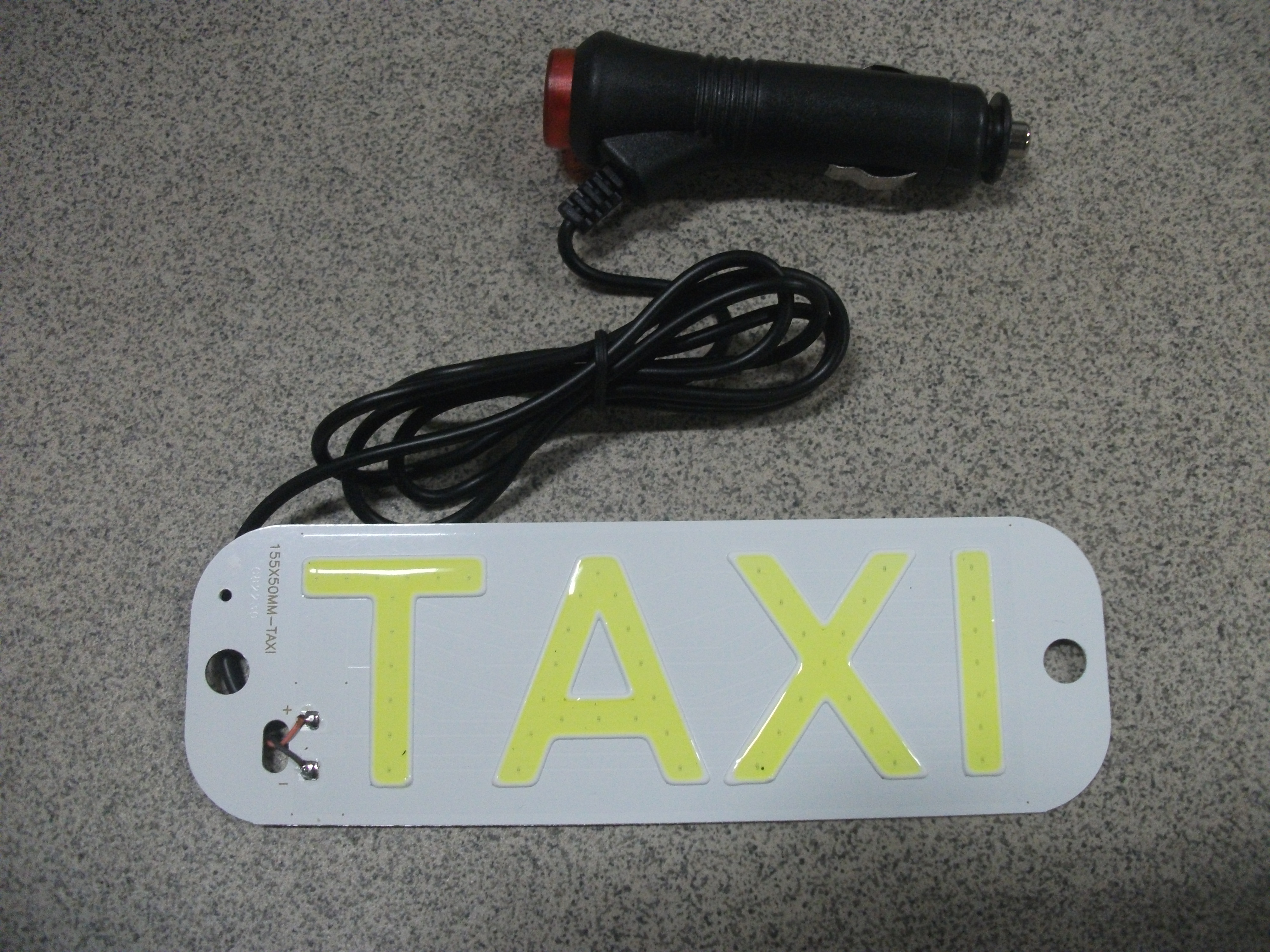 ФОНАРЬ   "TAXI"  светодиодный   малый    БЕЛЫЙ