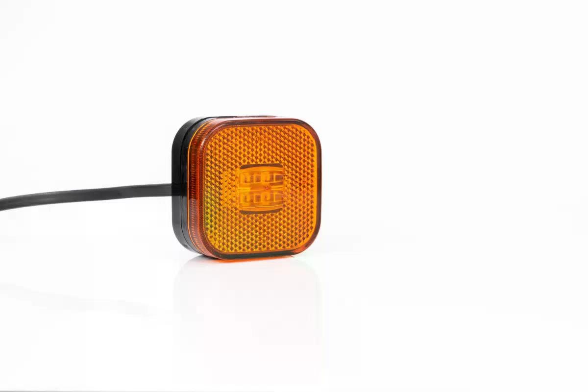 Фонарь   Габаритный  контурный   диодный   ЖЕЛТЫЙ   FRISTOM  12-30v   FT027ZLED