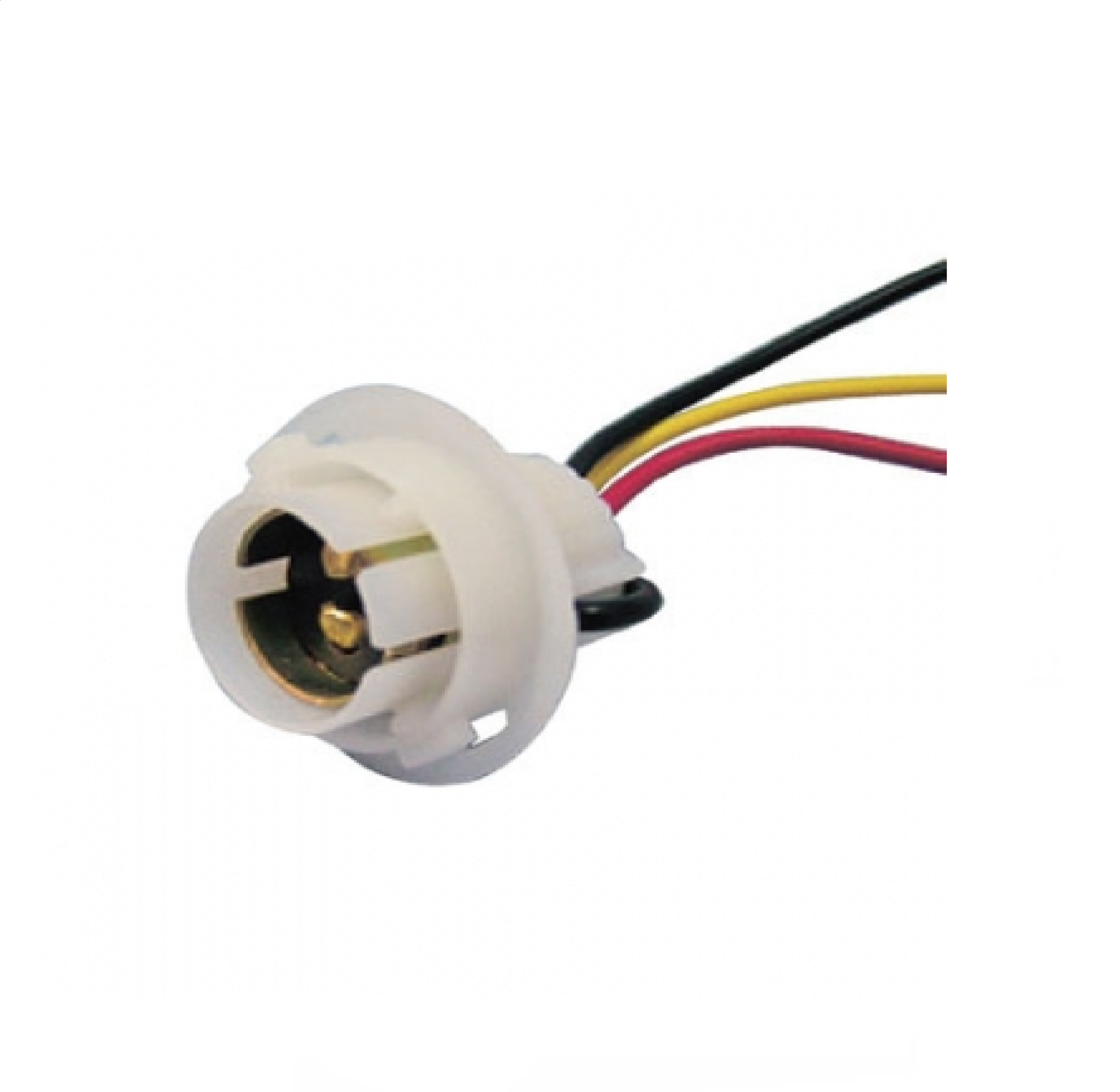 Патрон 2-х контактный лампы P21W/5W прям. задного стоп сигнал  с проводкой ВАЗ-2105,-2108