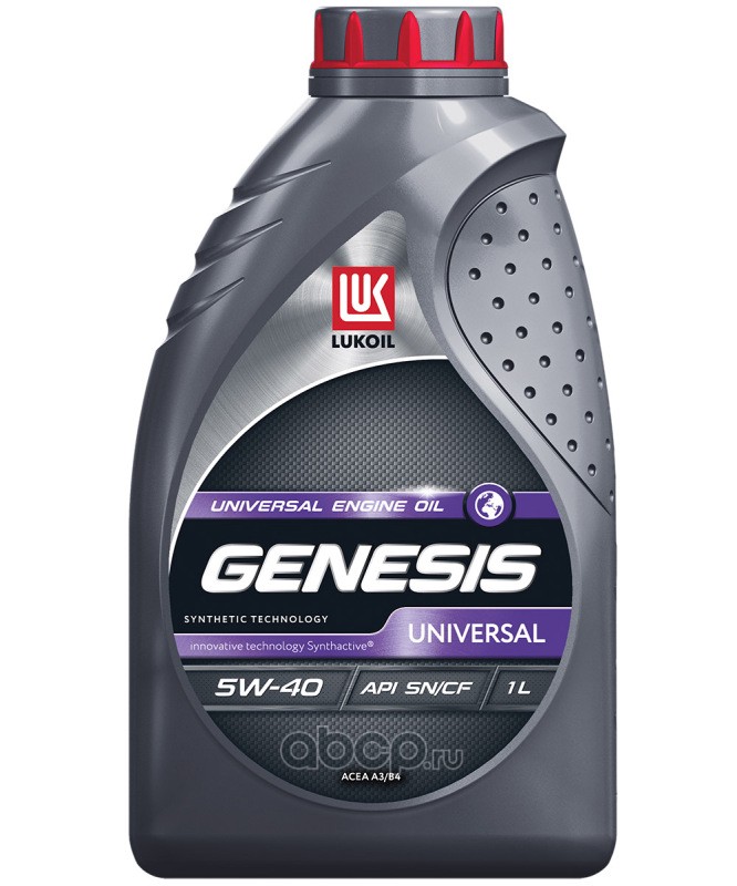 Масло моторное   ЛУКОЙЛ Genesis Universal  5W40 1л полусинтетика