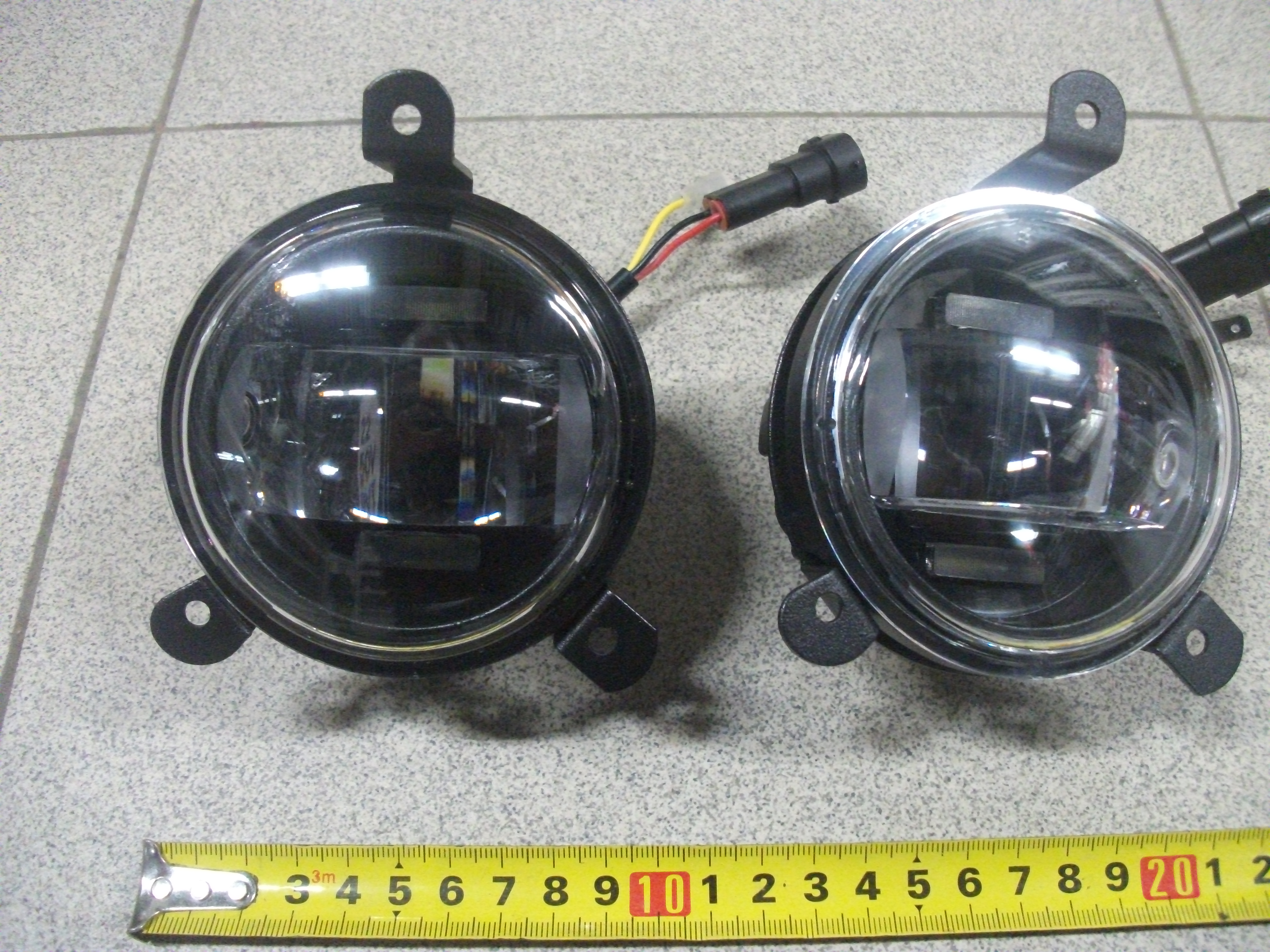 ГАЗель-3302         ФАРА противотуманная LED  +ангельские глазки   БИЗНЕС   AFL2512B-