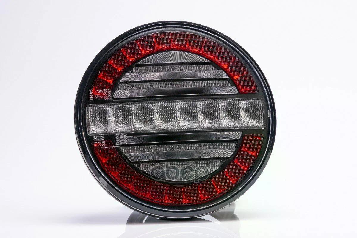 Фонарь задний  LED универсальный 12V/24V  круглый   FRISTOM   FT214LED