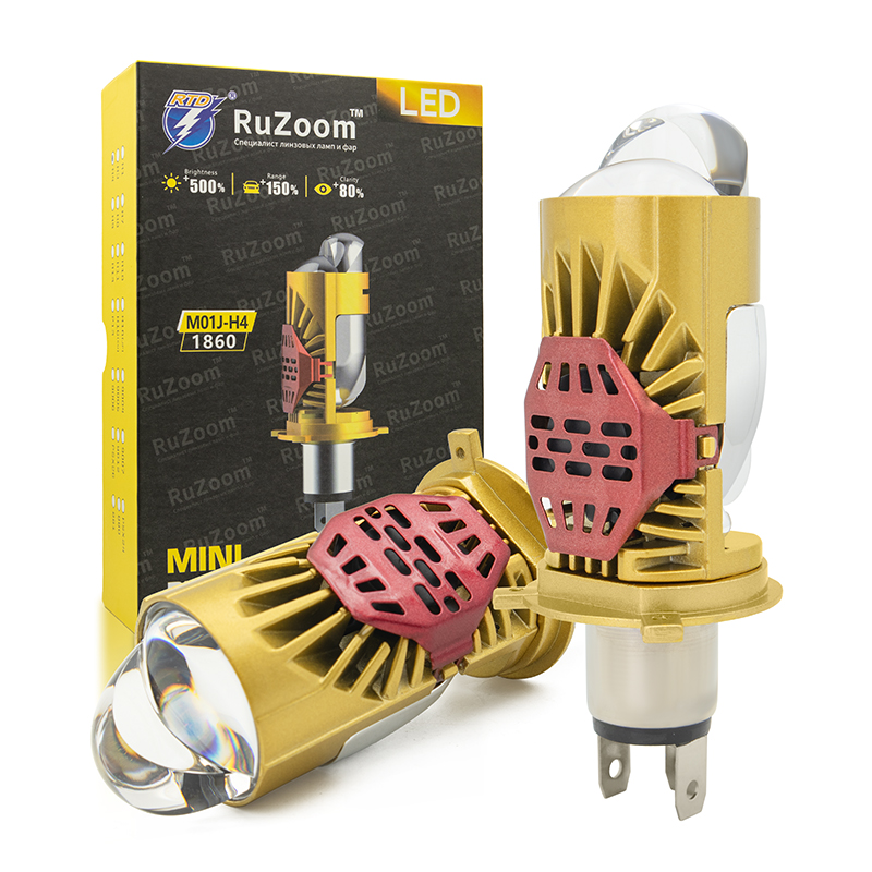 H4  Линза   Светодиод   LED   RuZoom
