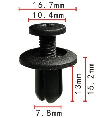 Клипса   C-1453   90657SA60030, 94198687, N30413356A   MAZDA