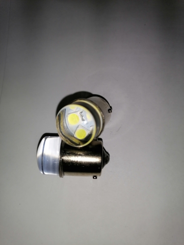 S 25 Светодиод  1-но контактный  9 SMD колба прозрачная