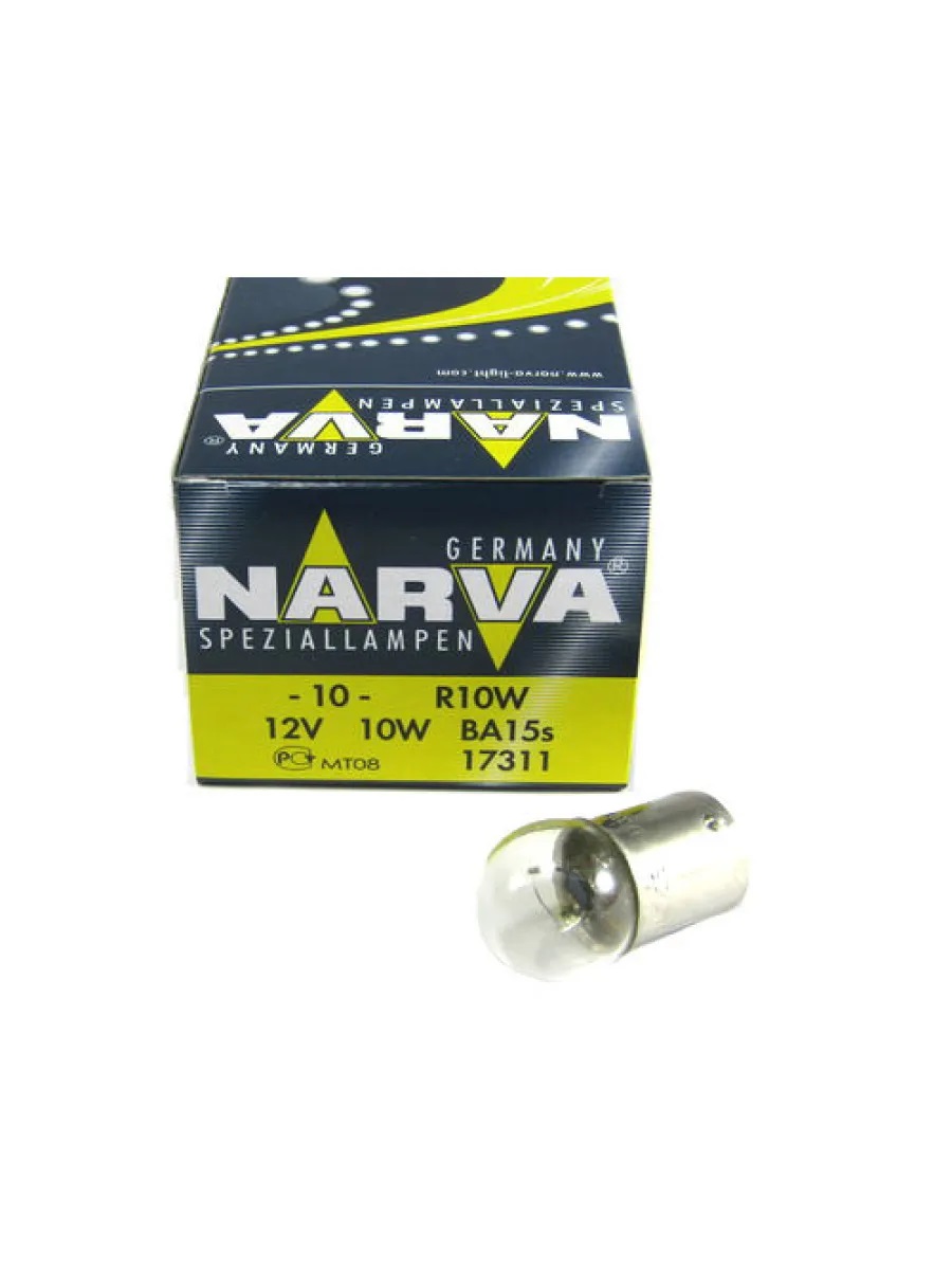 R10W   (Габарит Средняя)   Белая    NARVA