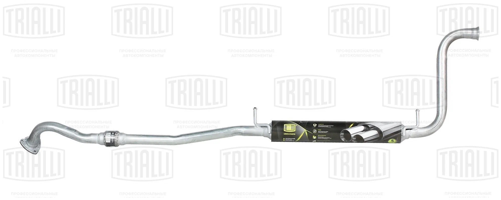 Резонатор         2170    с виброкомп.    Trialli   с 2007 г  АЛЮМ.СТАЛЬ