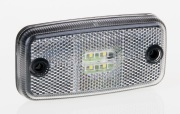 Фонарь   Габаритный  контурный   диодный   БЕЛЫЙ   FRISTOM  12-30v   FT019BLED