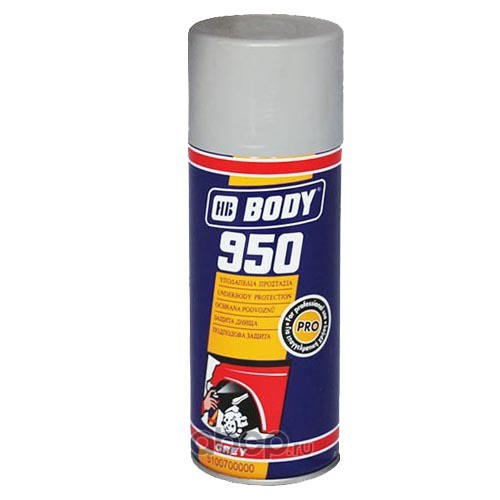 Антигравий BODY  950  серый ( 400 мл.) аэрозоль  5100700000