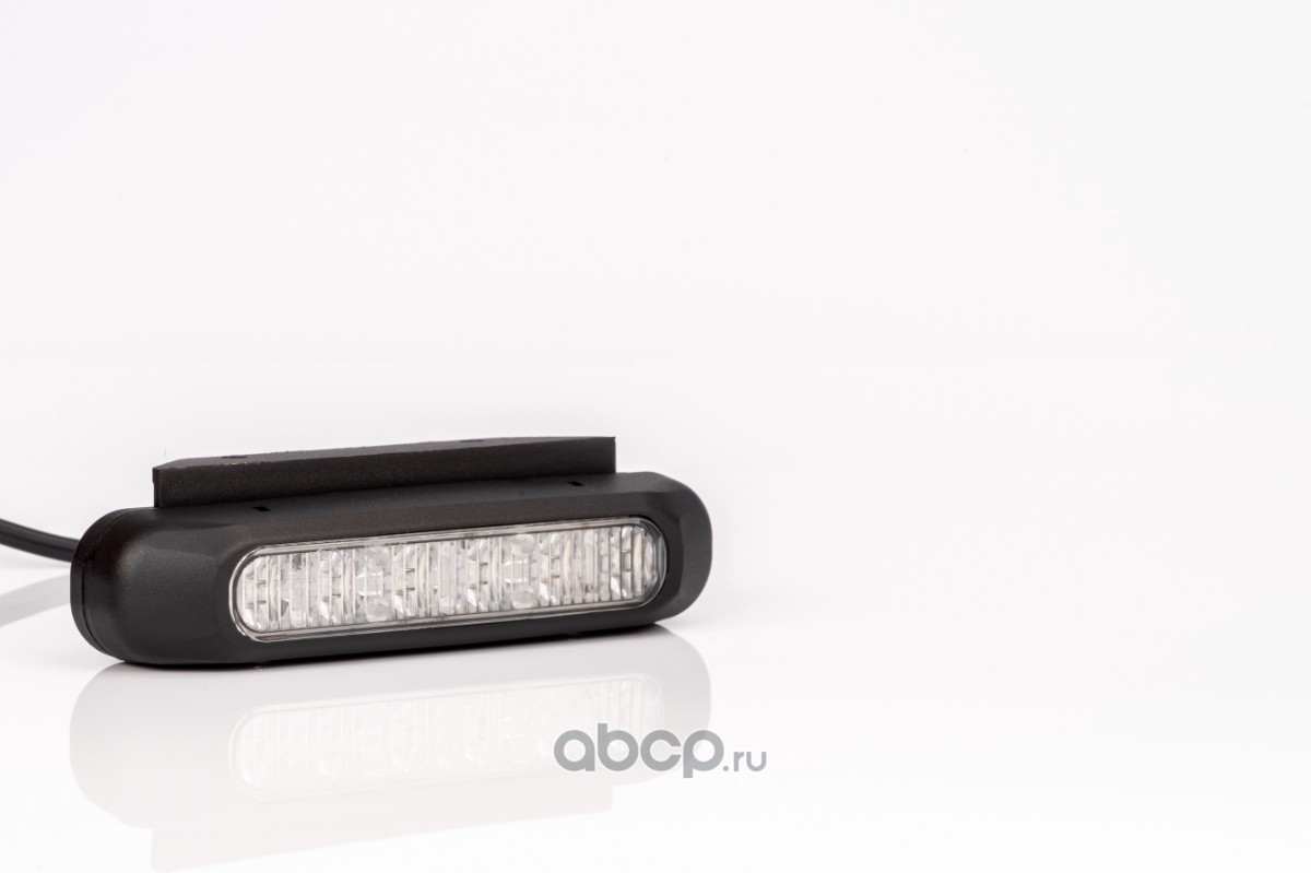 Фонарь  Предупредительно-сигнальный  12-36v   LED  FRISTOM  СИНИЙ  с кронштейном и проводом 1м