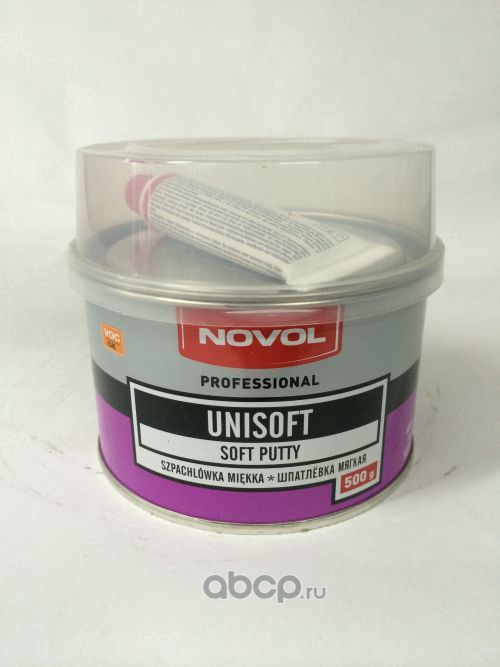 Шпатлевка   NOVOL   UNISOFT PUTTY  0.5 кг