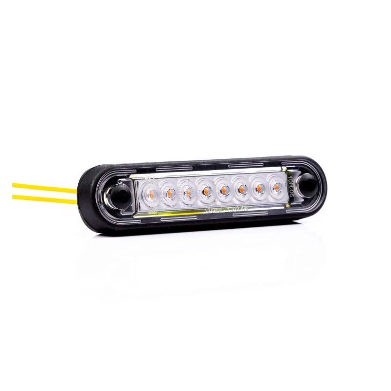 Фонарь   Габаритный  контурный   диодный   ЖЕЛТЫЙ   FRISTOM  12-30v   FT-073 B LED  (120*27*16) 