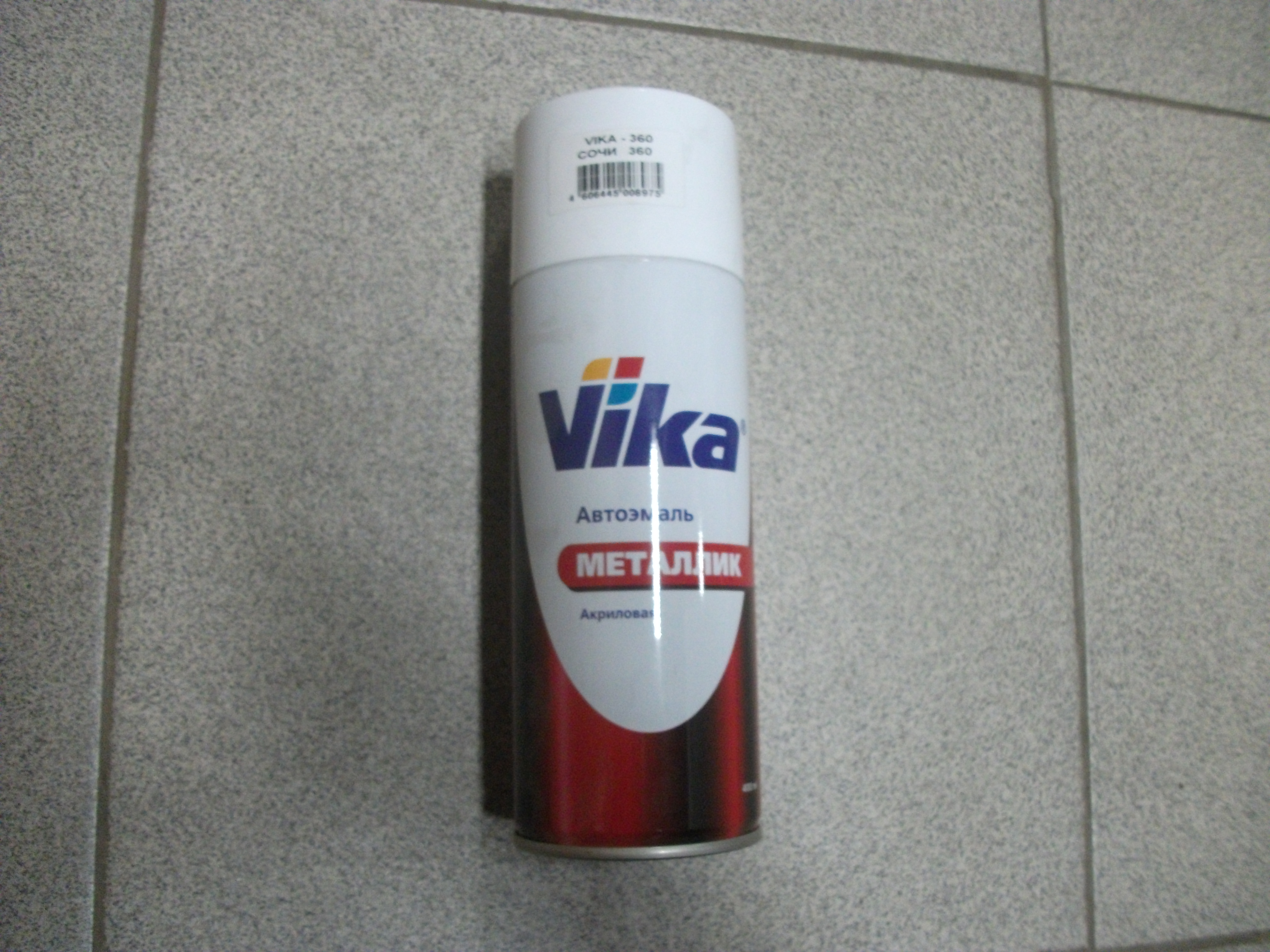 Краска  аэрозоль   металлик  "СОЧИ"   № 360   (0,5 л)   VIKA