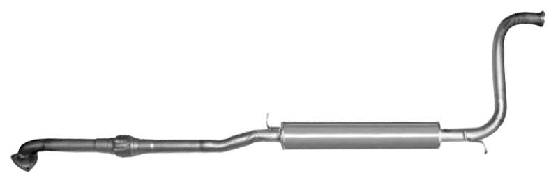 Резонатор         1118  с  Гофрой   АЛЮМИНИЙ   Автоглушитель