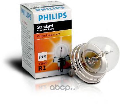 R2   12v 45/40w P45t  PHILIPS    1шт