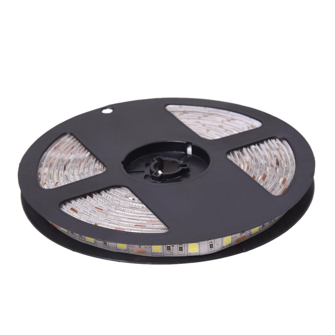 Лента  300 SMD 3528 5м белая (белая осн.)