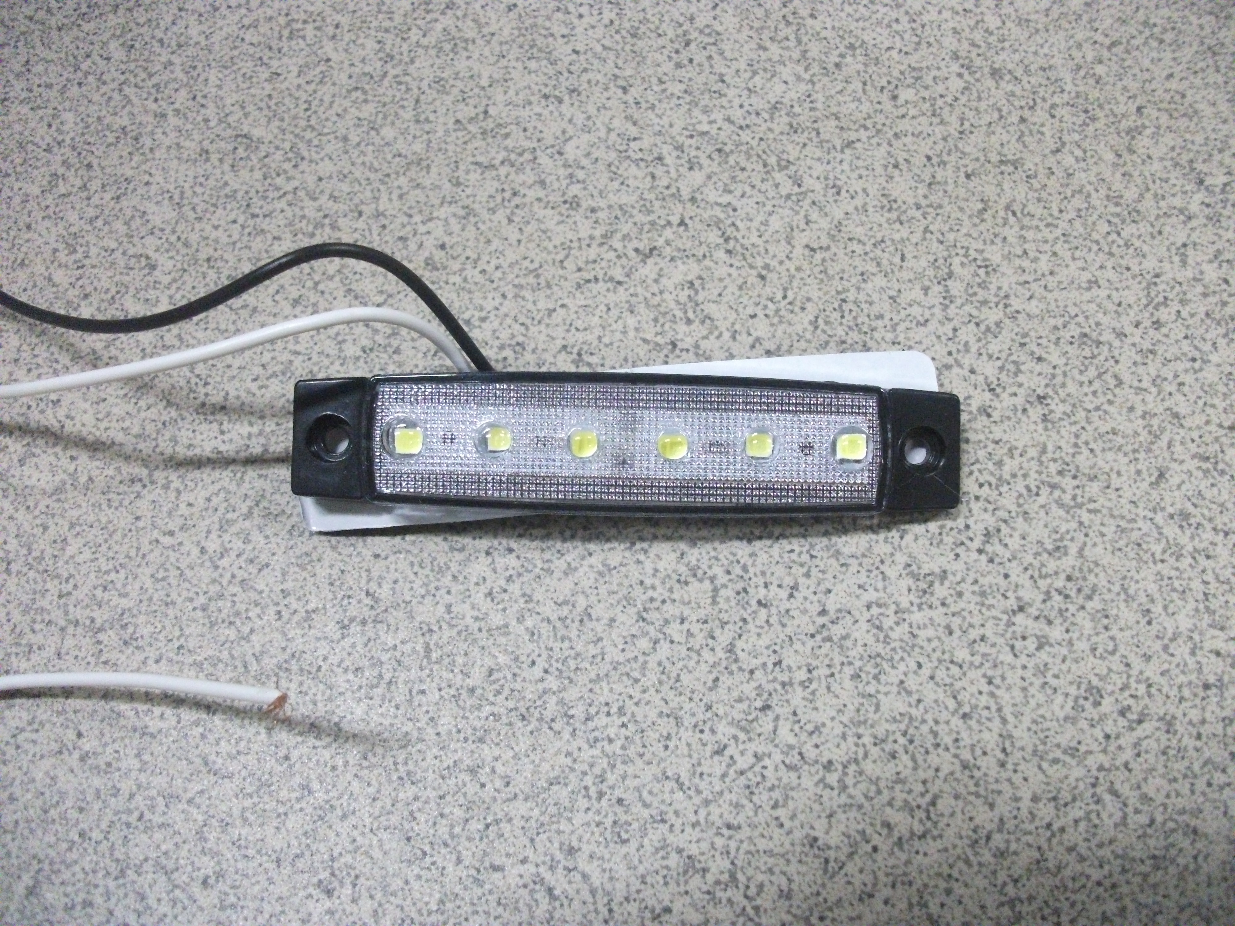 Фонарь   Габаритный  контурный   диодный       6 SMD   24v    Белый