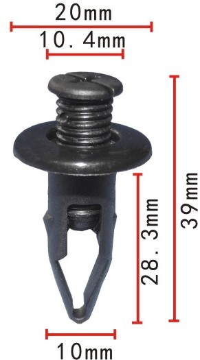 Клипса   C-0115    91502-SN4-000, 91502SN4000, 91502-SM4-000, 91502SM4000