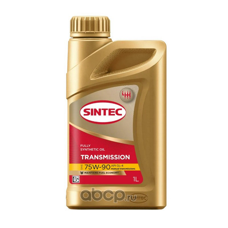 Масло трансмиссионное   SINTEC  Transmission   75W-90   GL-4   1л