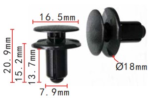 Клипса   C-3055    86590-1W000, 865901W000