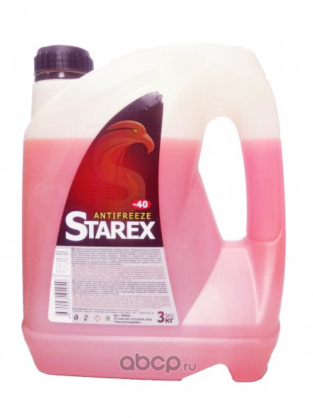 Антифриз STAREX красный 3кг