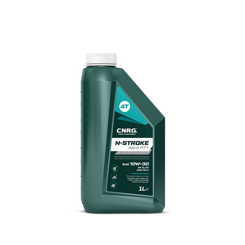Масло моторное   CNRG   N-STROKE  Agro   4Т   SAE 10W-30   полусинтетическое   1 л