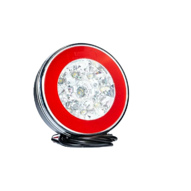 Фонарь задний  LED противотуманны 12V/24V  круглый   FRISTOM   FT111LED