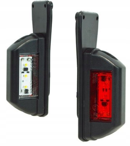 Фонарь   Габаритный   (ЛОПАТКА) 2-цветный   ЛЕВЫЙ    с кронштейном    LED   FRISTOM