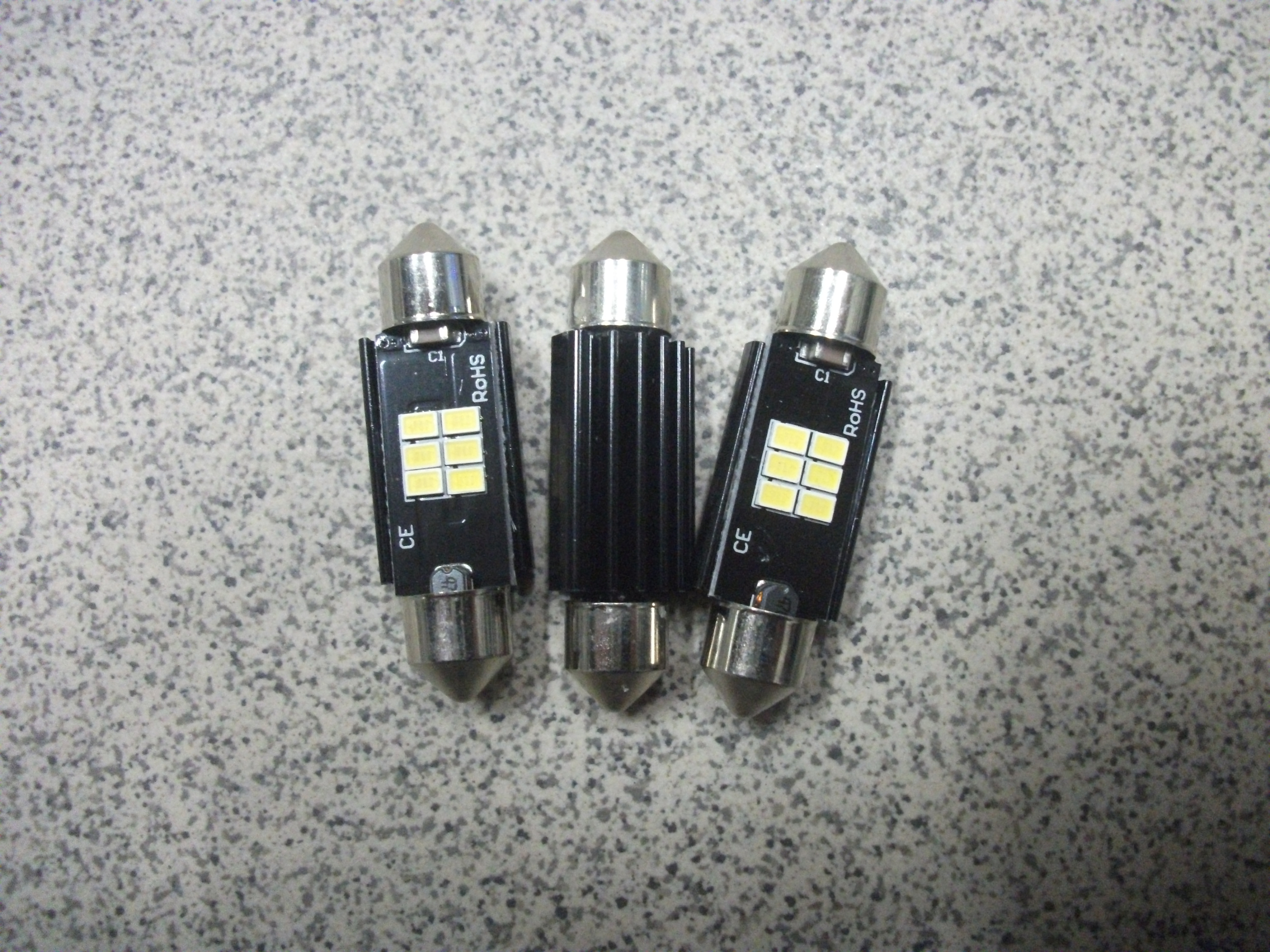 T11  Светодиод  салонный 39 мм   6 SMD  радиатор  