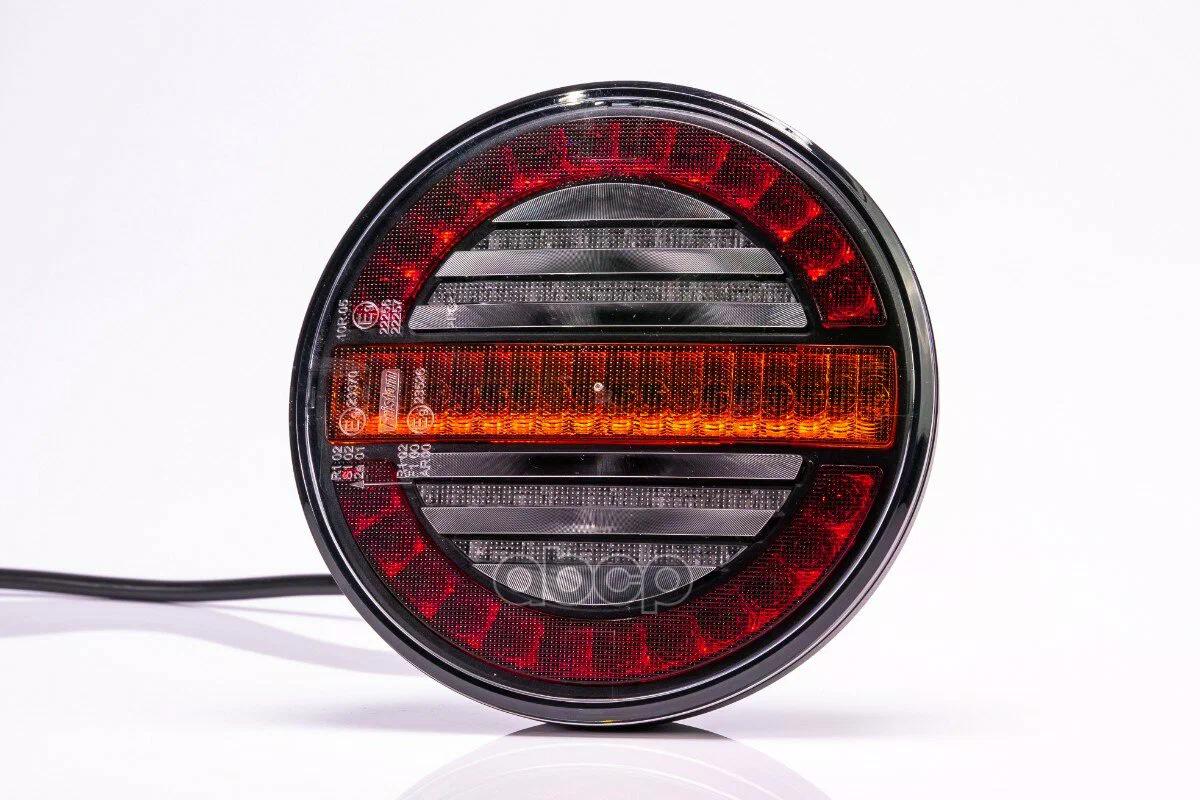 Фонарь задний  LED универсальный 12V/24V  круглый   FRISTOM   FT213LEDDI